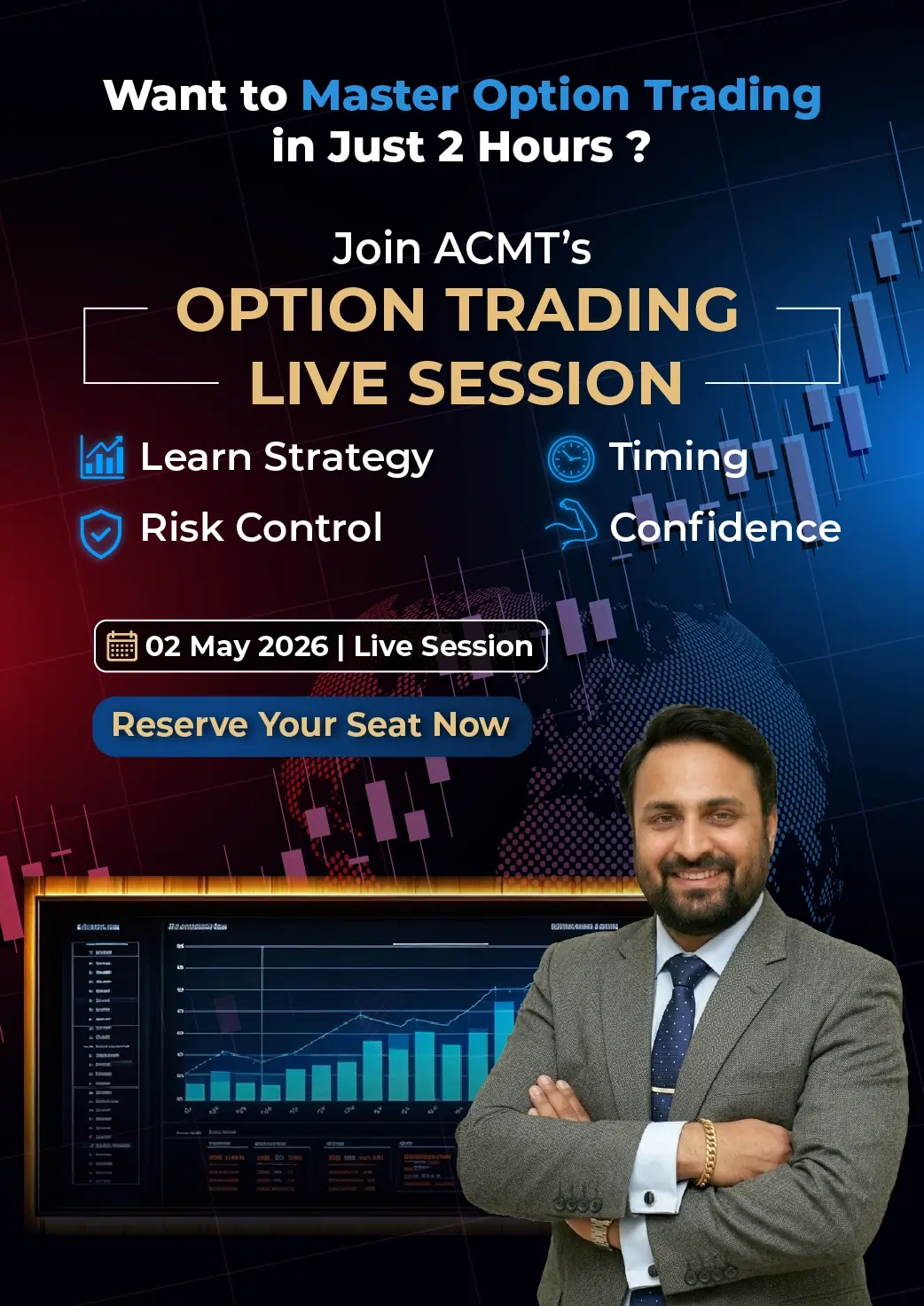 Option trading live session may ACMT