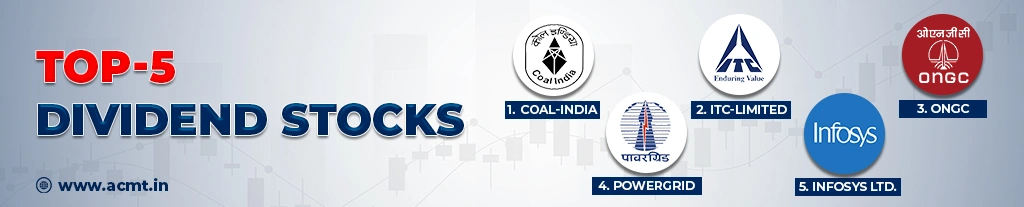 top 5 dividend stocks india