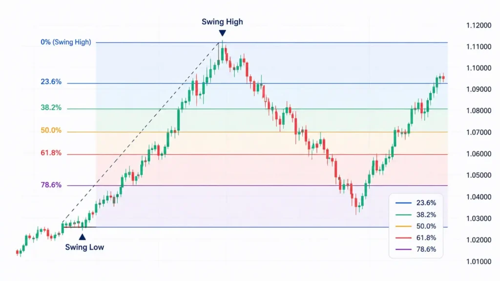 Fibonacci Retracement Indicator for Trading
