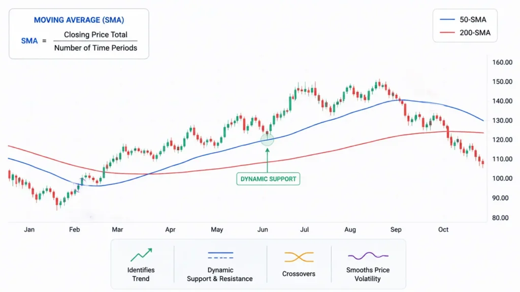 Moving Average Indicator for Trading