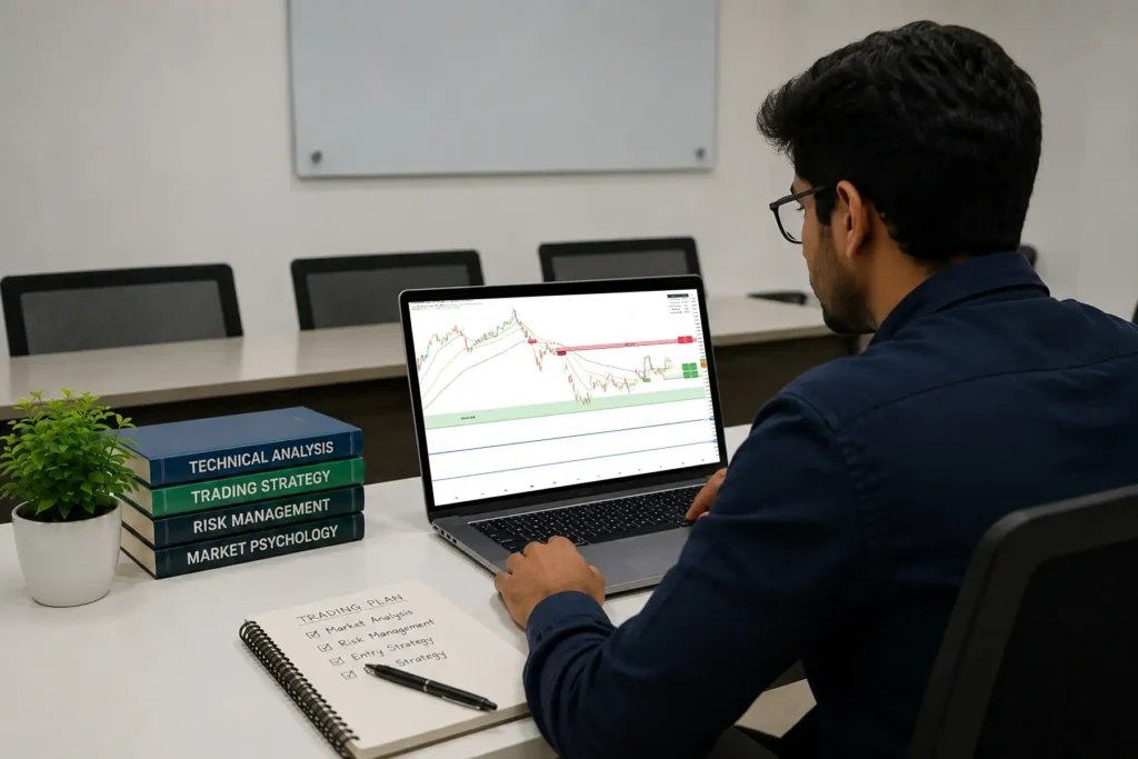 Trading Strategy Using Stock Market Training in Delhi at ACMT