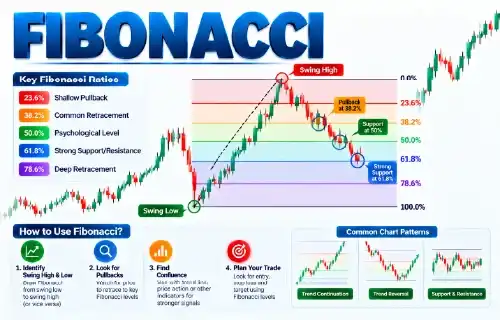Fibonacci Trading Infographic Guide1