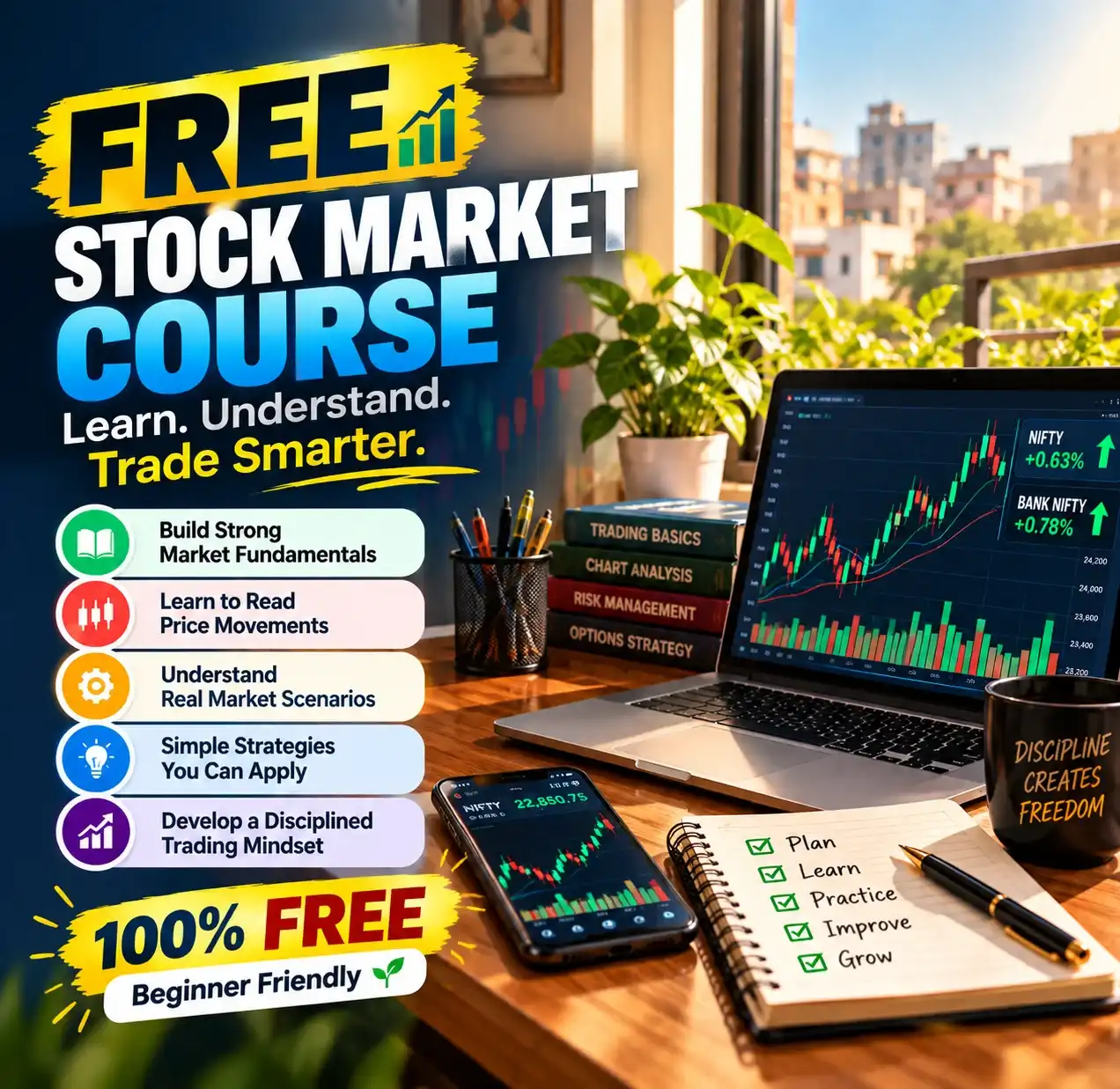 Free Stock Market Classes in Jaipur