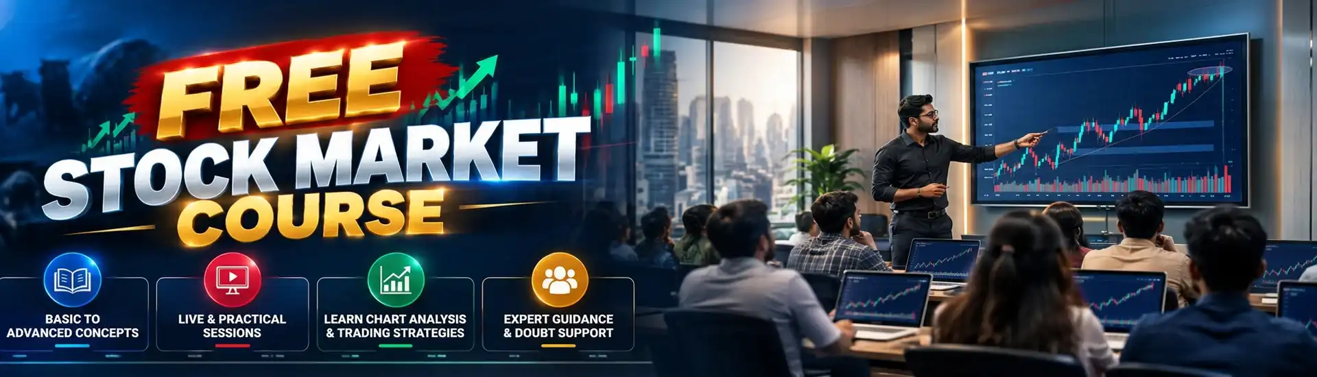 Free Stock market Course by ACMT