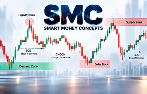 Smart Money Concepts Trading Chart Infographic1